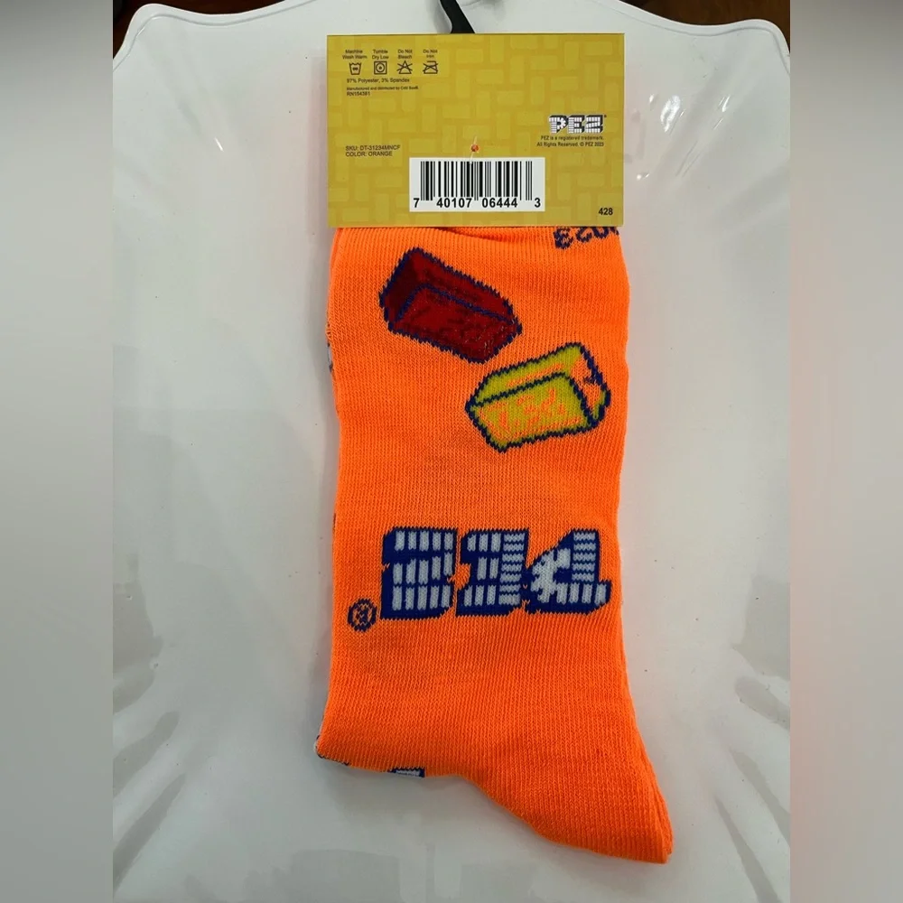 Pez Socks Fits Men’s Shoe Size 6-12